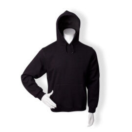 Kapuzen-Sweatshirt, schwarz