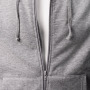 Kapuzen-Sweatshirt, grau, mit durchgehendem Reißverschluss